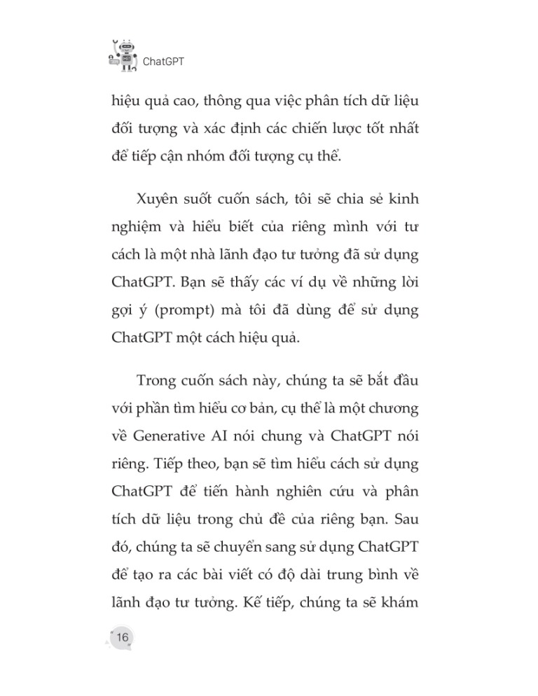 ChatGPT - ỨNG DỤNG TRÍ TUỆ NHÂN TẠO TRONG CÔNG VIỆC