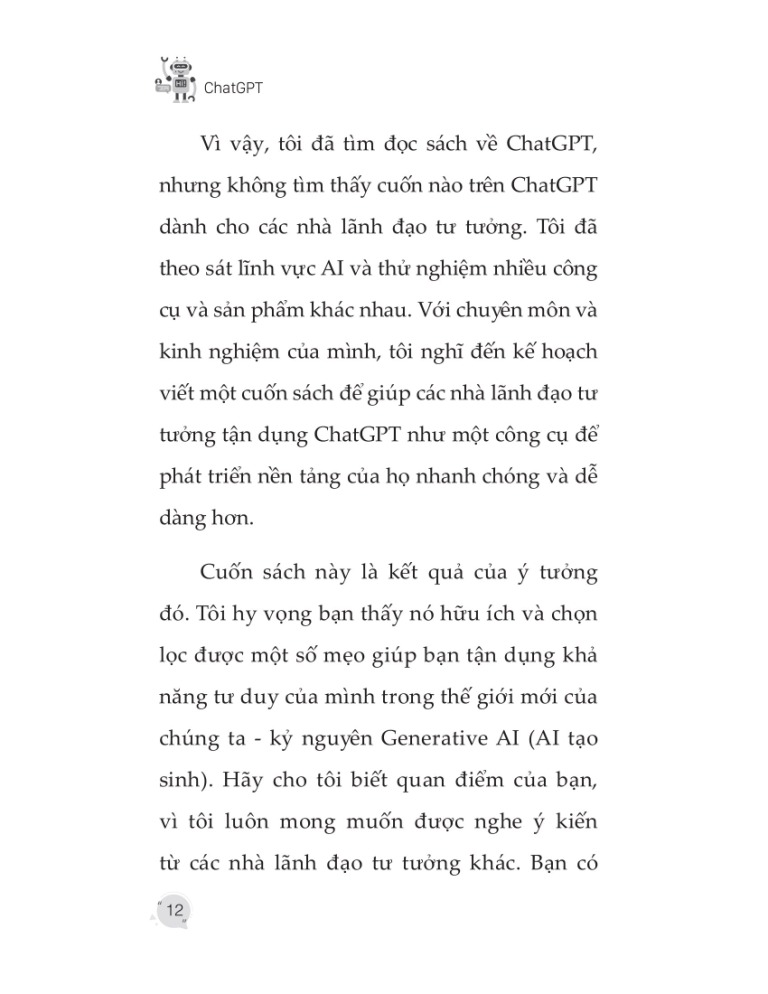 ChatGPT - ỨNG DỤNG TRÍ TUỆ NHÂN TẠO TRONG CÔNG VIỆC
