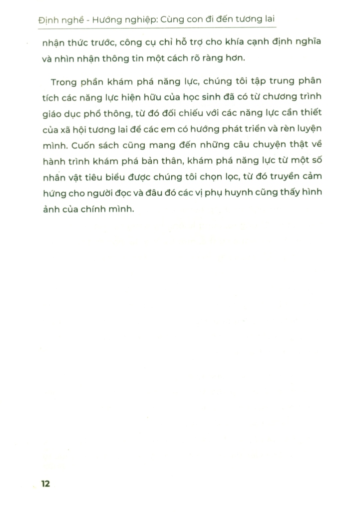 ĐỊNH NGHỀ - HƯỚNG NGHIỆP: CÙNG CON ĐI ĐẾN TƯƠNG LAI