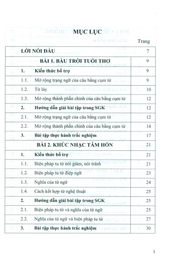 CẨM NANG THỰC HÀNH TIẾNG VIỆT NGỮ VĂN LỚP 7 (Bộ Kết nối tri thức với cuộc sống)