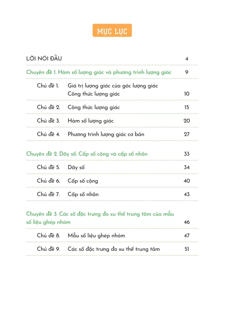 Take Note TOÁN LỚP 11 - Tổng hợp kiến thức: Hiểu nhanh, nhớ lâu!