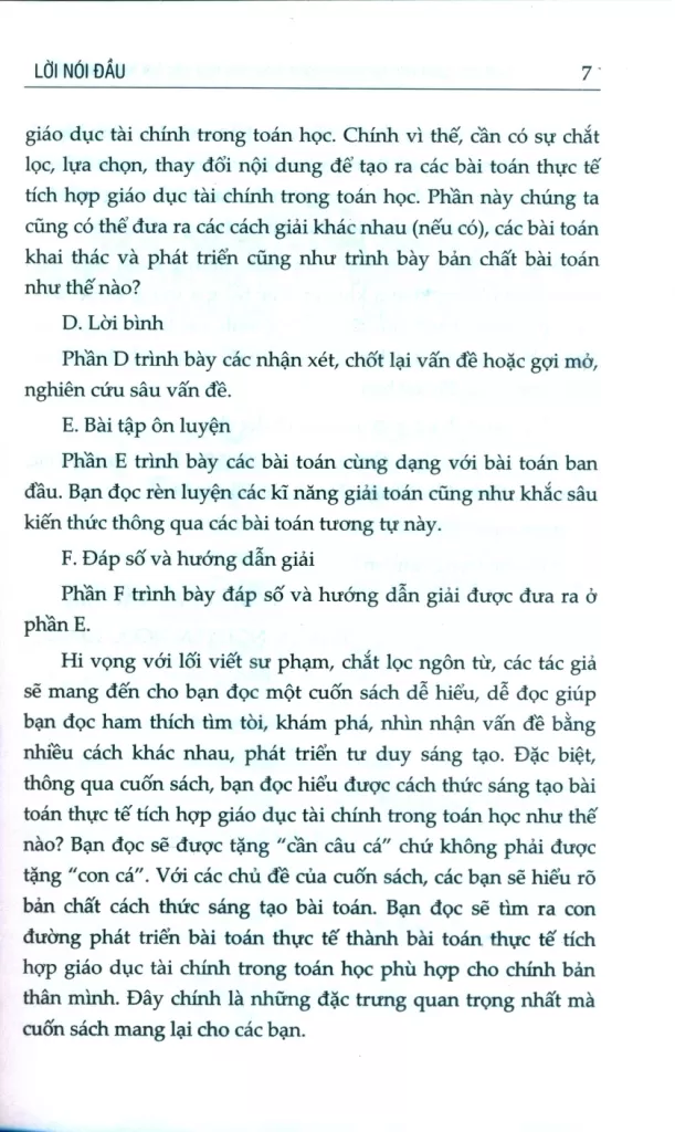 TÍCH HỢP GIÁO DỤC TÀI CHÍNH TRONG TOÁN HỌC QUA CÁC BÀI TOÁN THỰC TẾ LỚP 11 (Biên soạn theo Chương trình GDPT mới)