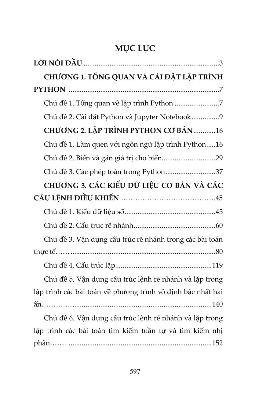 ĐƯỜNG VÀO LẬP TRÌNH PYTHON NÂNG CAO