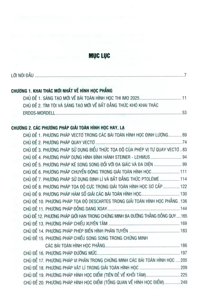 CÁC PHƯƠNG PHÁP GIẢI TOÁN HAY, LẠ VÀ NHỮNG CHUYÊN ĐỀ MỚI VỀ TÌM TÒI, SÁNG TẠO - BỒI DƯỠNG HỌC SINH GIỎI HÌNH HỌC Ở TRƯỜNG THCS, THPT (Các phương pháp giải toán hình học hay, lạ; Các suy luận có li về các bài toán hình học...)