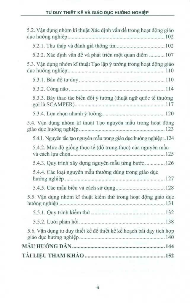 TƯ DUY THIẾT KẾ VÀ GIÁO DỤC HƯỚNG NGHIỆP