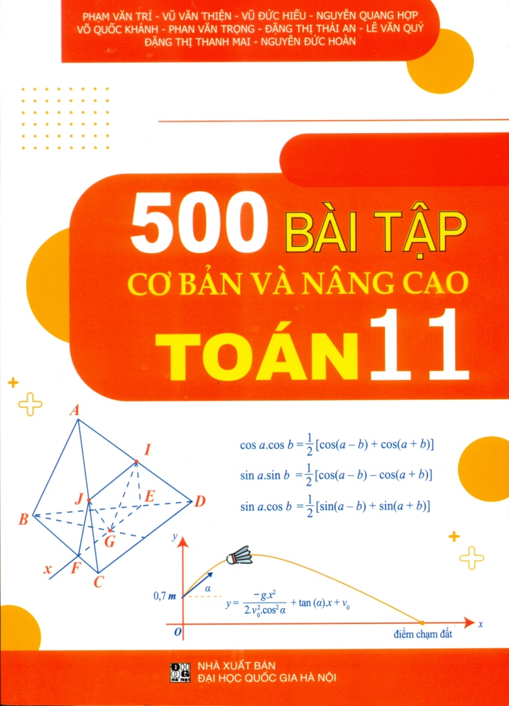 500 BÀI TẬP CƠ BẢN VÀ NÂNG CAO TOÁN LỚP 11 ...