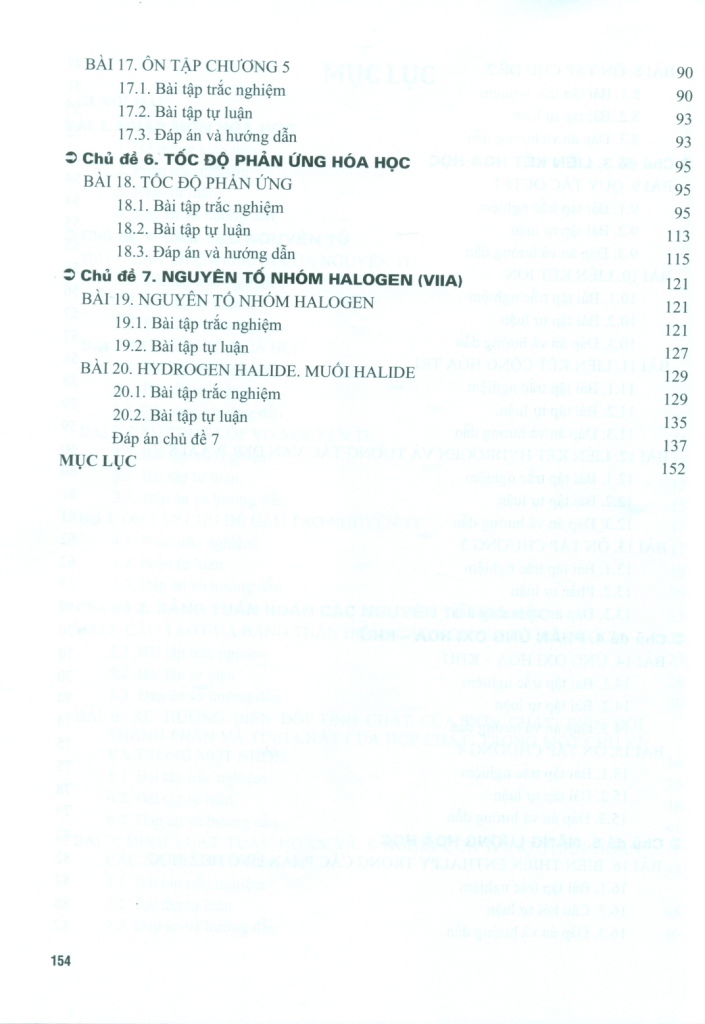 BÀI TẬP PHÁT TRIỂN NĂNG LỰC HÓA HỌC LỚP 10 (Biên soạn theo chương trình GDPT mới)