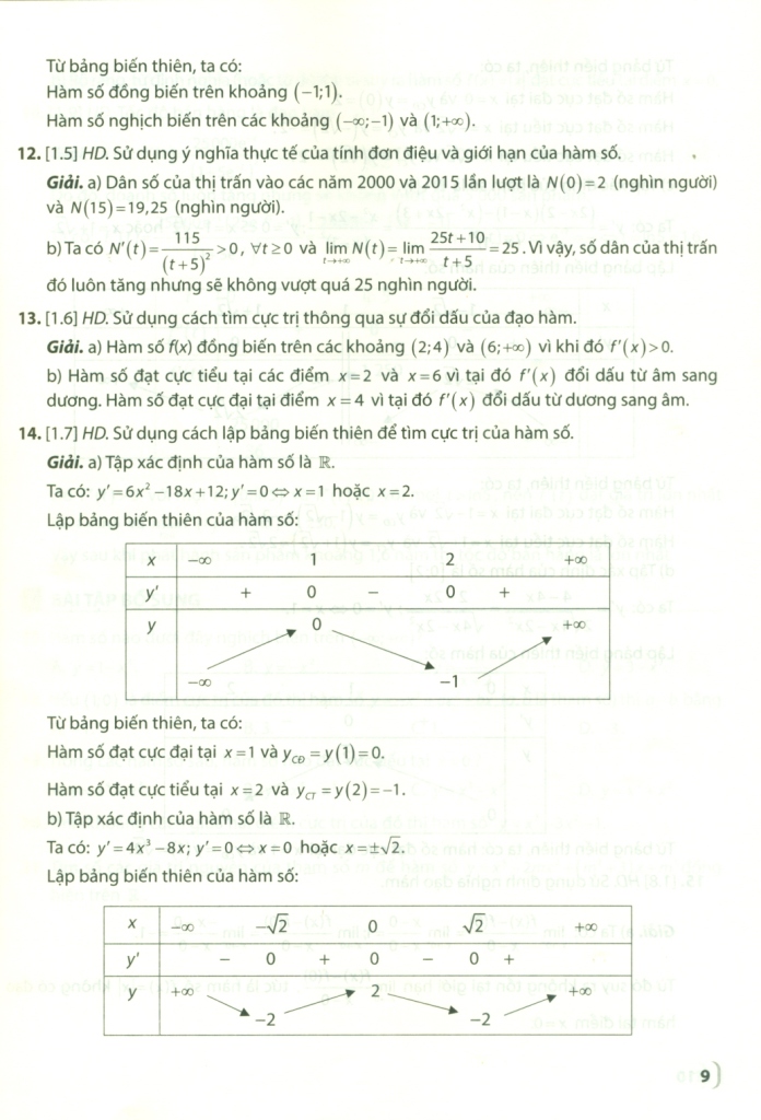 ĐỂ HỌC TỐT TOÁN LỚP 12 - TẬP 1 (Kết nối tri thức với cuộc sống)