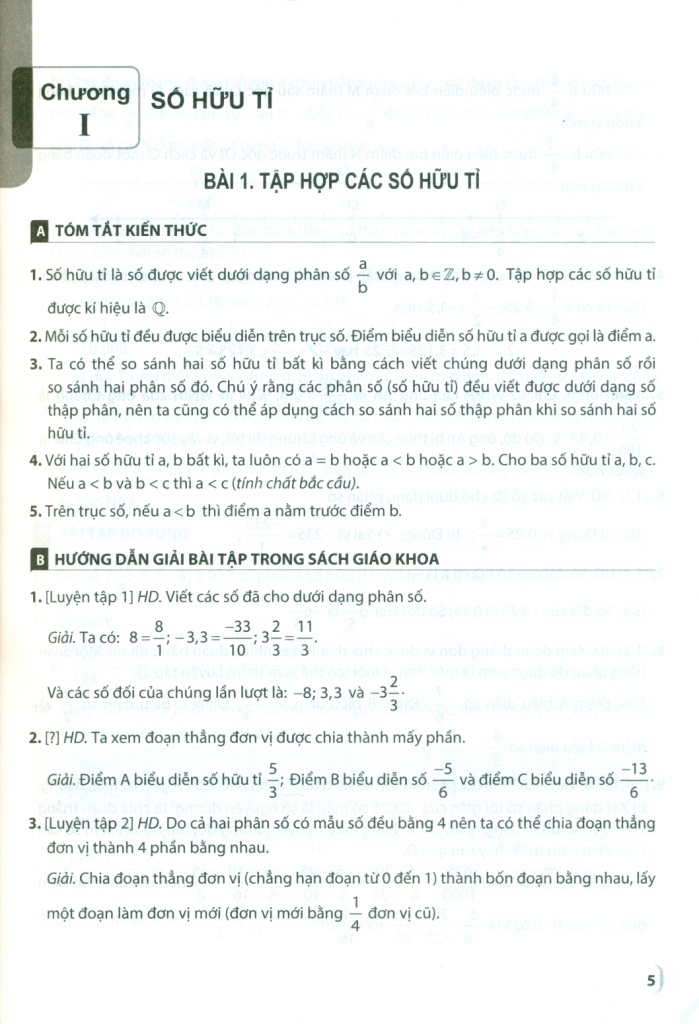 ĐỂ HỌC TỐT TOÁN LỚP 7 - Tập 1 (Kết nối tri thức với cuộc sống)