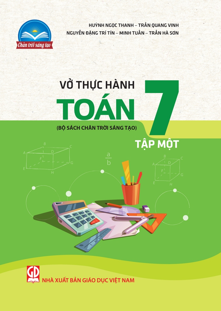 VỞ THỰC HÀNH TOÁN LỚP 7 - TẬP 1 (Chân trời sáng tạo)