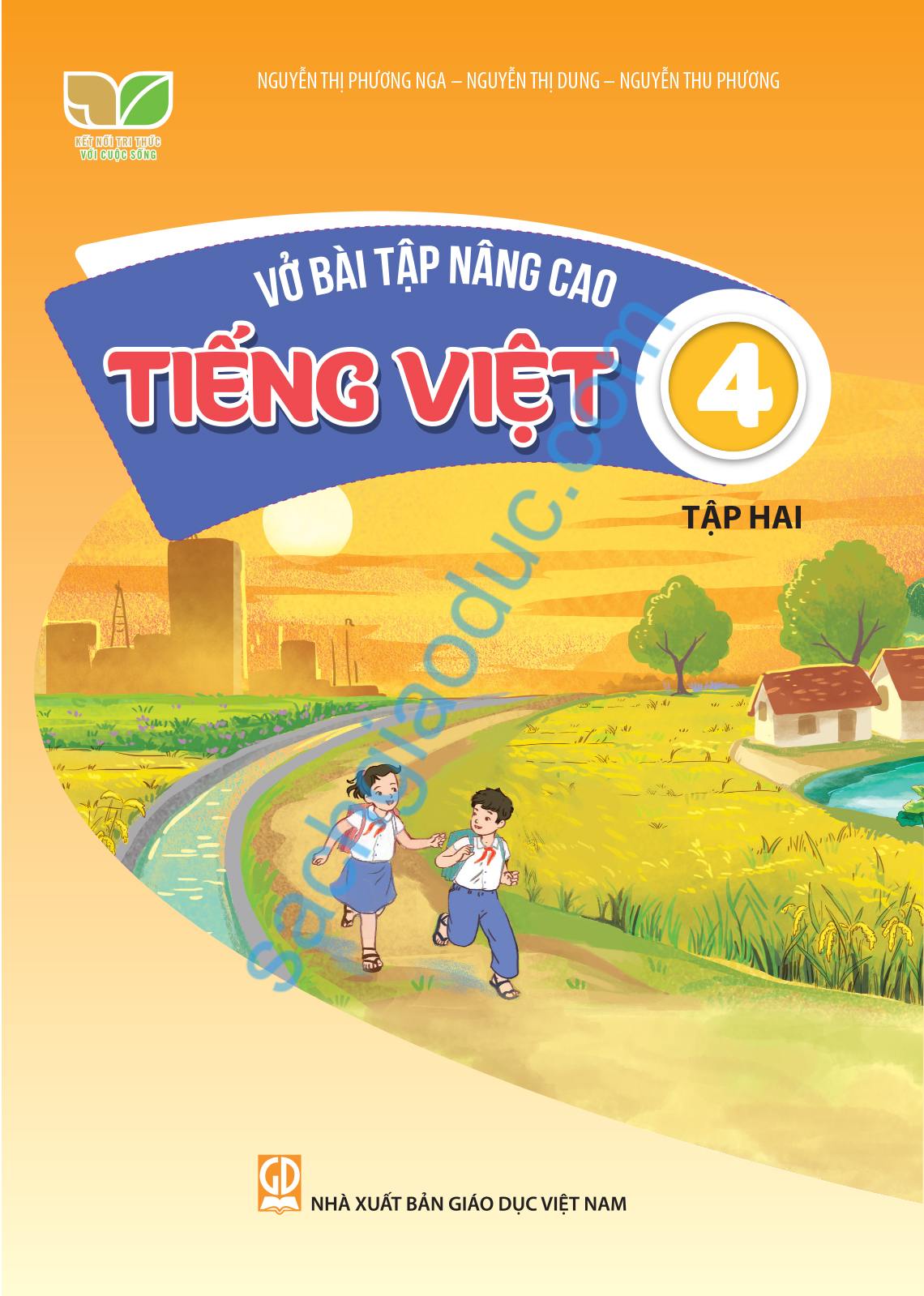 VỞ BÀI TẬP NÂNG CAO TIẾNG VIỆT LỚP 4 - TẬP 2 ...