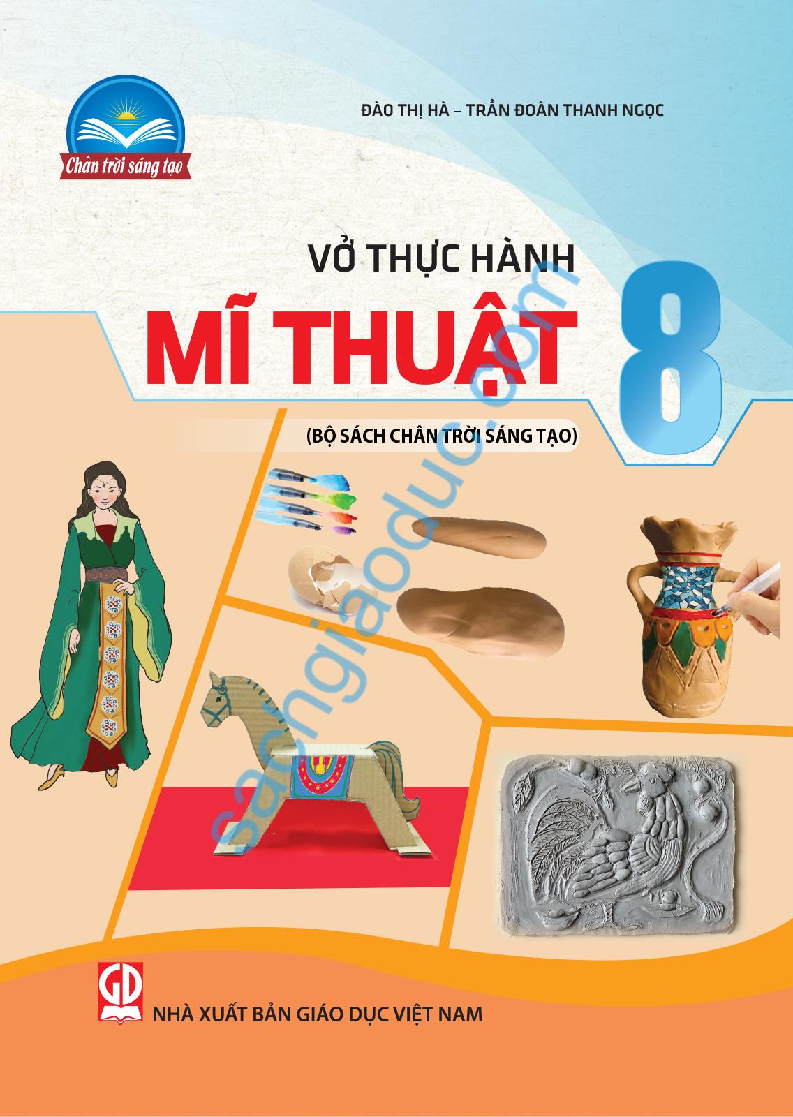 VỞ THỰC HÀNH MĨ THUẬT LỚP 8 (Bộ sách Chân trời ...