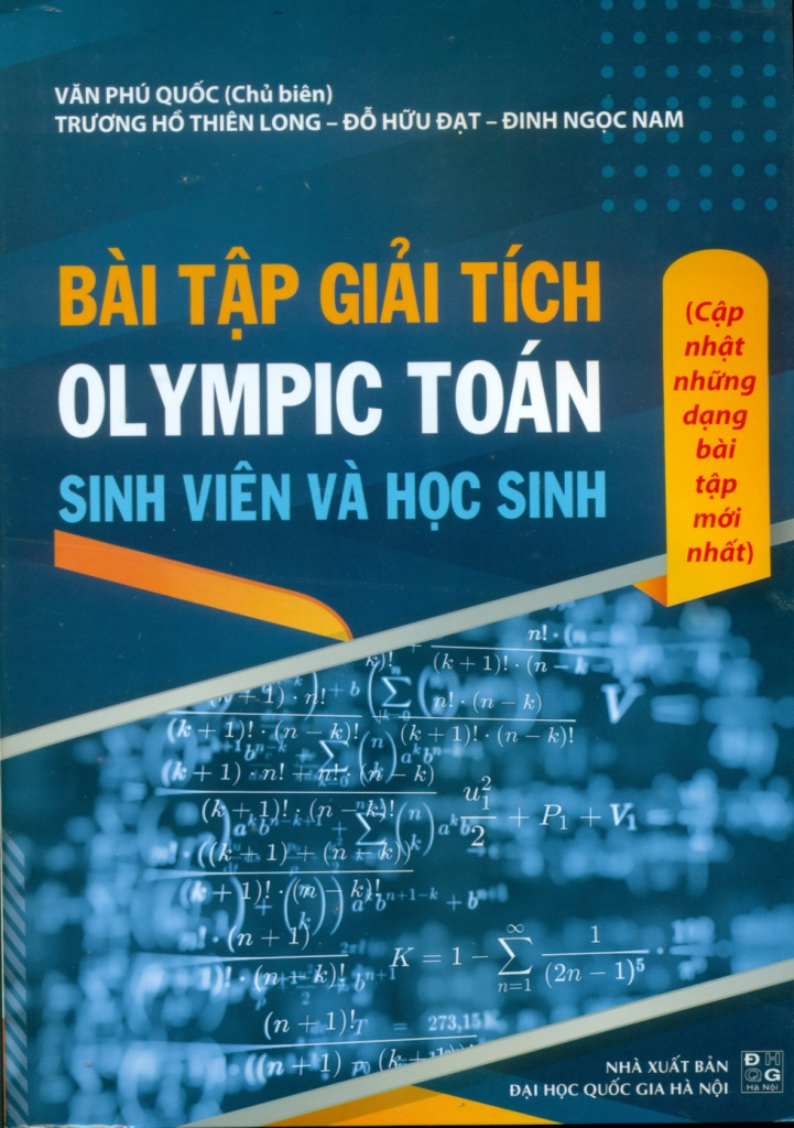 BÀI TẬP GIẢI TÍCH OLYMPIC TOÁN SINH VIÊN VÀ ...