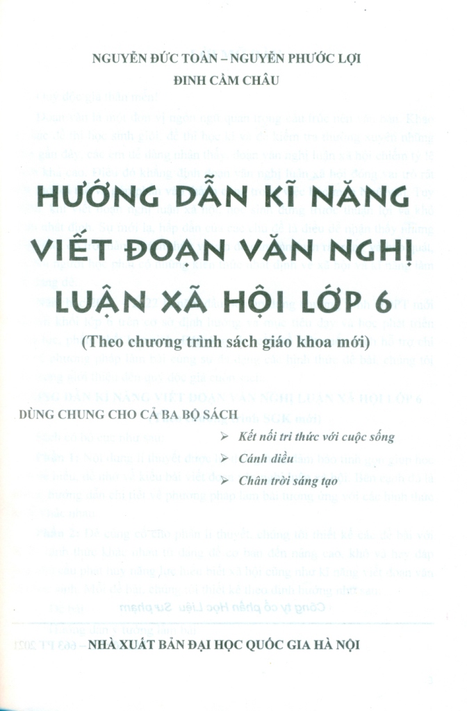 Cách làm bài văn nghị luận lớp 6 hay và dễ hiểu