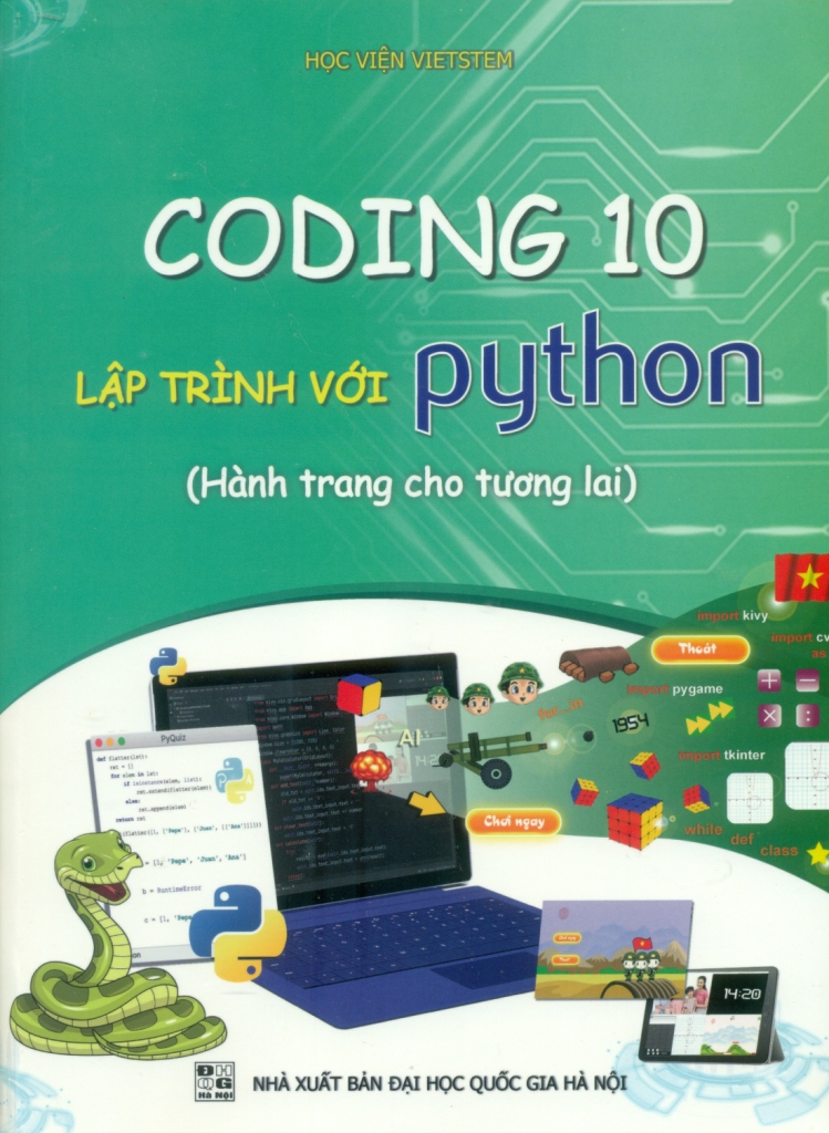 CODING 10 - LẬP TRÌNH VỚI PYTHON (Dành cho học ...