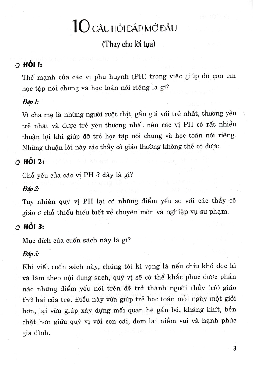 CHA MẸ GIÚP CON HỌC GIỎI TOÁN LỚP 3 (Theo chương trình GDPT mới - Bám sát SGK Kết nối tri thức với cuộc sống)