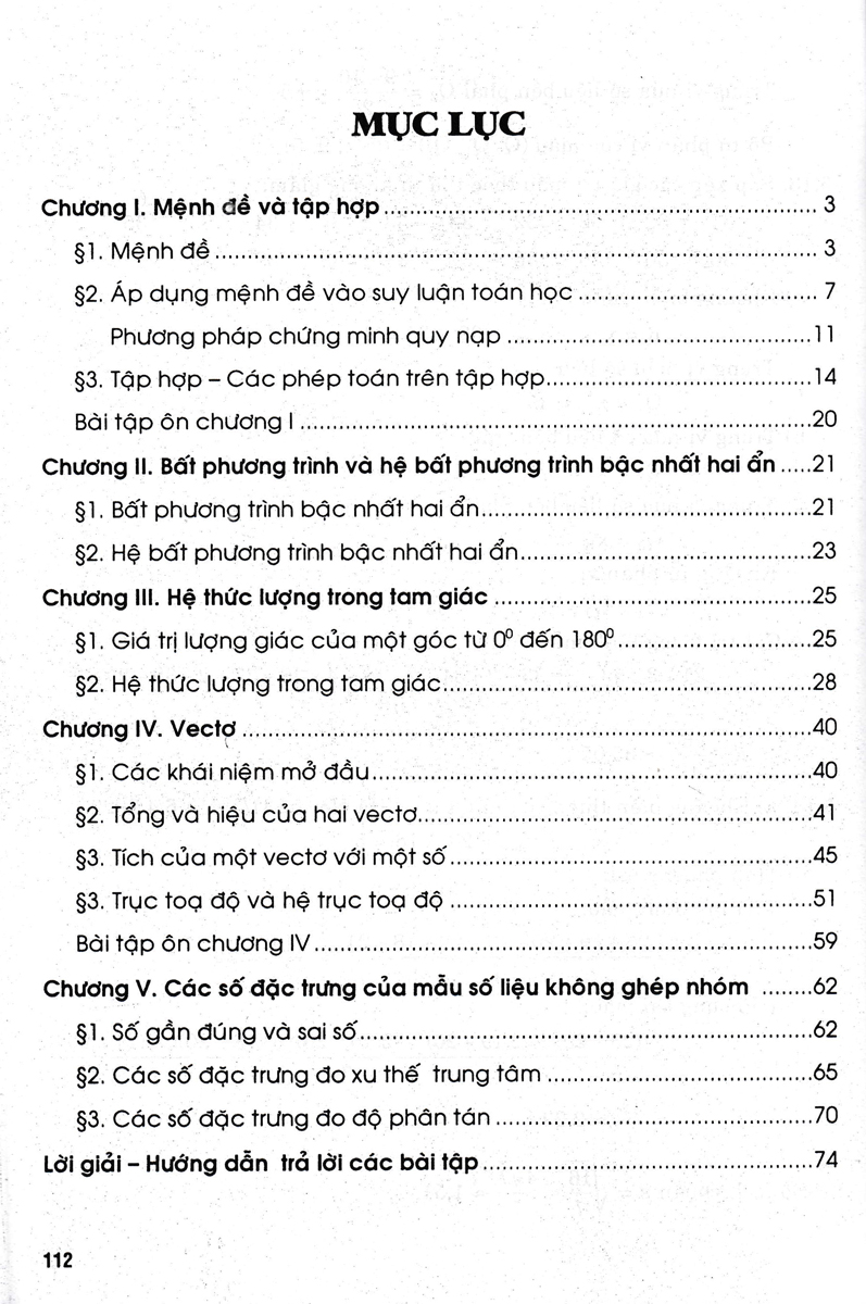 BÀI TẬP CƠ BẢN VÀ NÂNG CAO TOÁN LỚP 10 - TẬP 1 (Theo chương trình GDPT mới - Bám sát SGK Kết nối tri thức với cuộc sống)