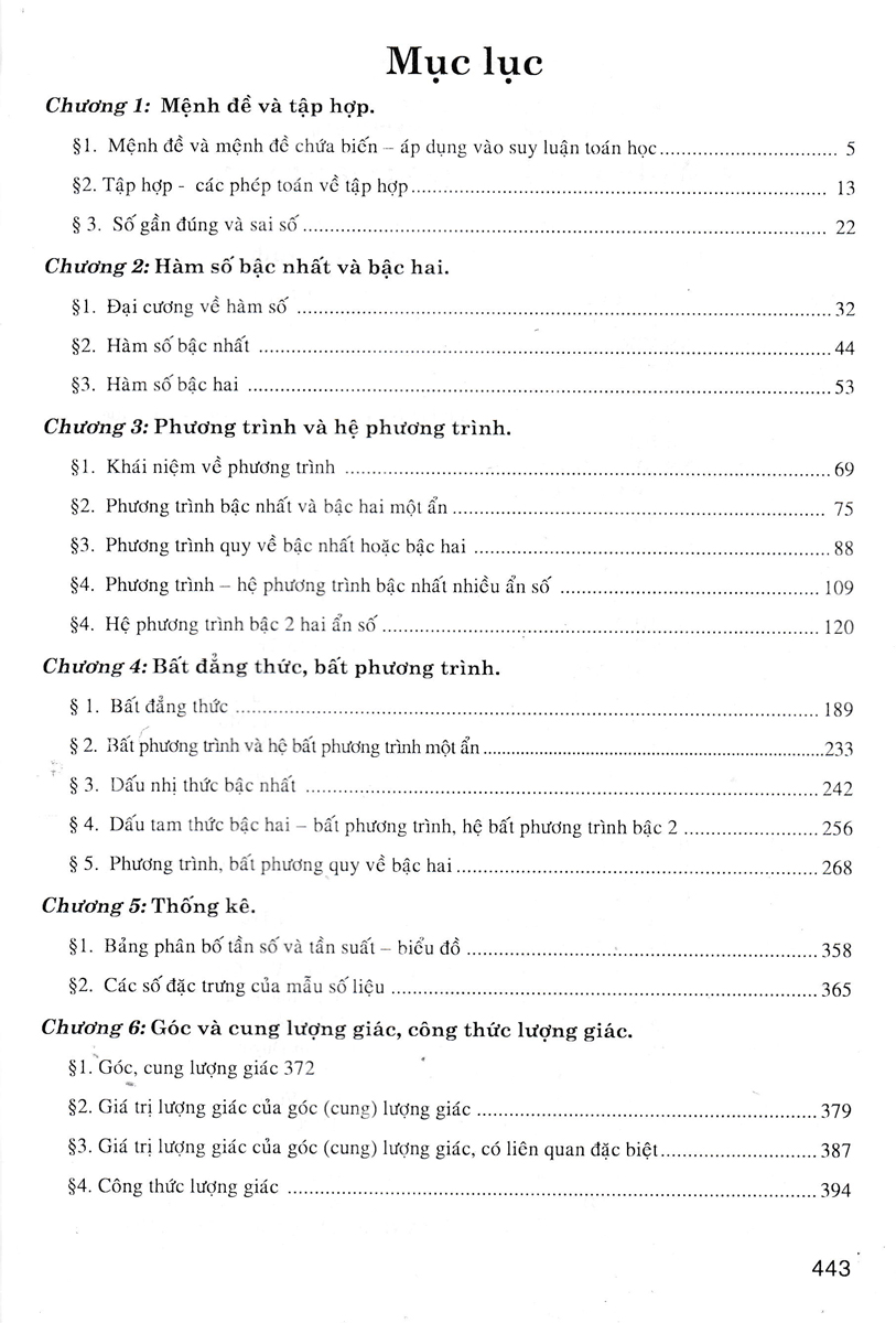 PHƯƠNG PHÁP GIẢI TOÁN CHUYÊN ĐỀ ĐẠI SỐ LỚP 10 (Biên soạn theo chương trình GDPT mới)