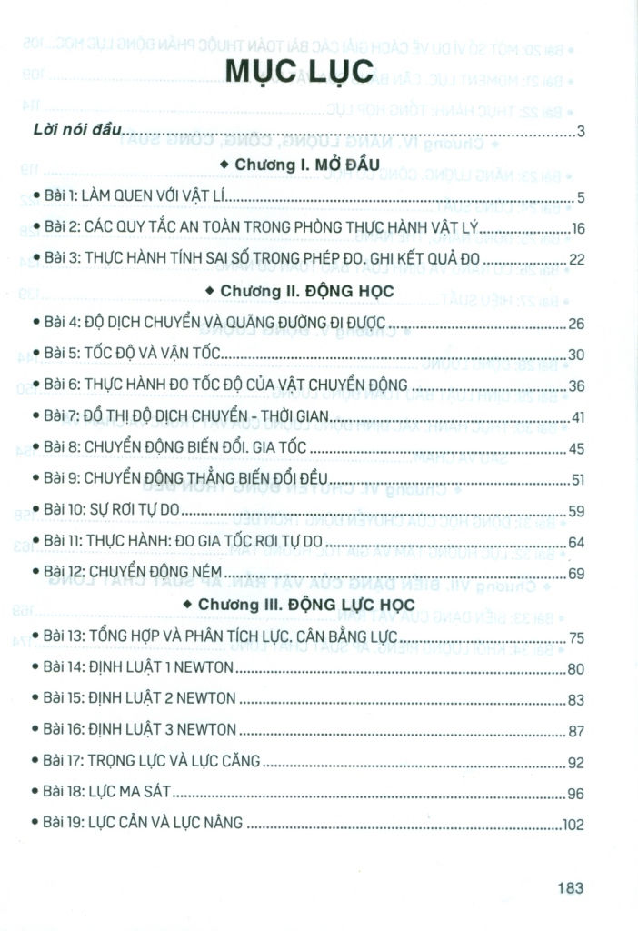 HỌC TỐT VẬT LÍ LỚP 10 (Theo chương trình GDPT mới - Bám sát SGK Kết nối tri thức với cuộc sống)
