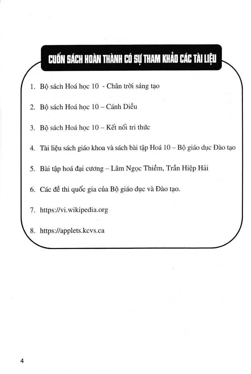 KHÁM PHÁ HÓA HỌC LỚP 10 (Dùng chung cho các bộ SGK hiện hành)