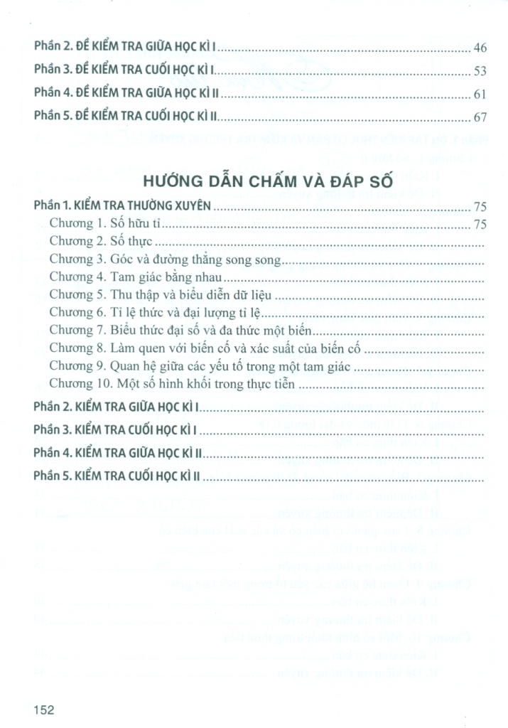 ĐỀ KIỂM TRA TOÁN LỚP 7 (Thường xuyên; Giữa kì 1, 2; Cuối kì 1, 2 - Bám sát SGK Kết nối tri thức với cuộc sống)