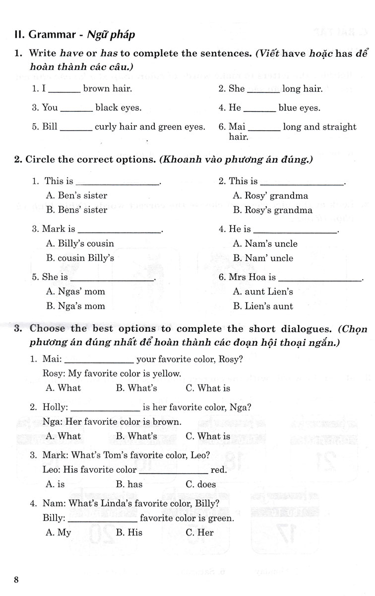 SÁCH BÀI TẬP FAMILY AND FRIENDS 4 WORKBOOK