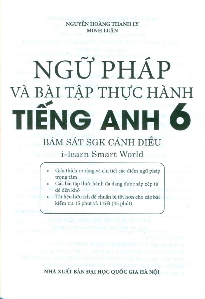 Ngữ Phap Va Bai Tập Thực Hanh Tiếng Anh Lớp 6 Dung Kem Sgk Tiếng Anh