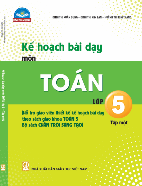 KẾ HOẠCH BÀI DẠY MÔN TOÁN LỚP 5 - TẬP 1 (Bộ ...