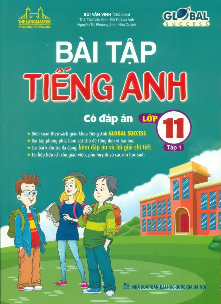 BÀI TẬP TIẾNG ANH LỚP 11 - TẬP 1 (Có đáp án - ...