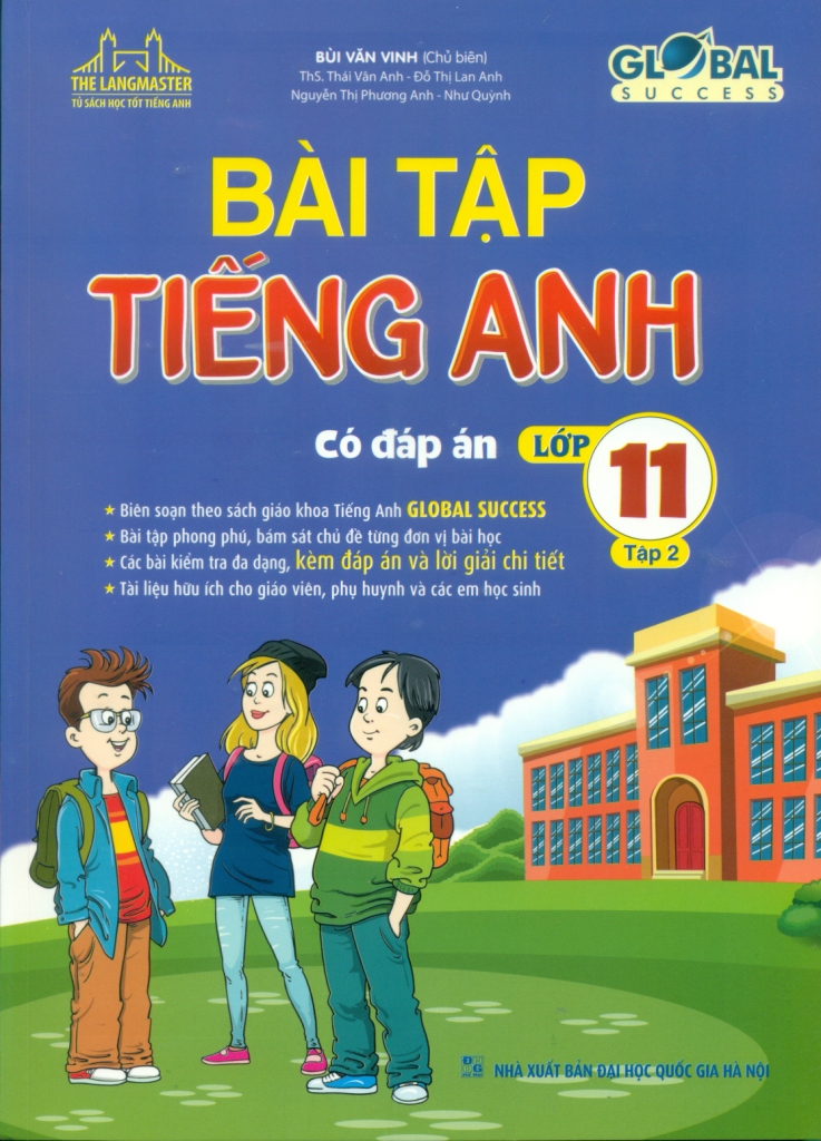 BÀI TẬP TIẾNG ANH LỚP 11 - TẬP 2 (Có đáp án - ...