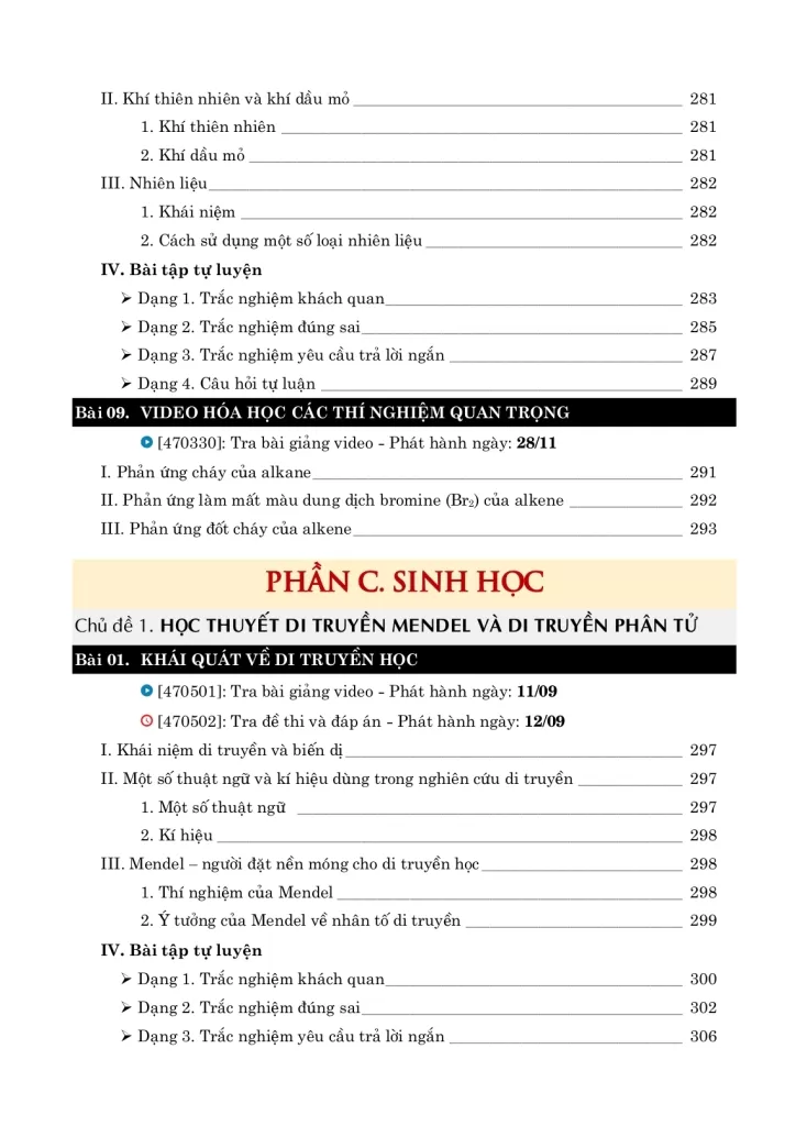 TỔNG ÔN KHOA HỌC TỰ NHIÊN LỚP 9 - TẬP 1 (Sách được biên soạn theo từng chủ đề mở rộng, chuyên sâu, bám sát chương trình học...)