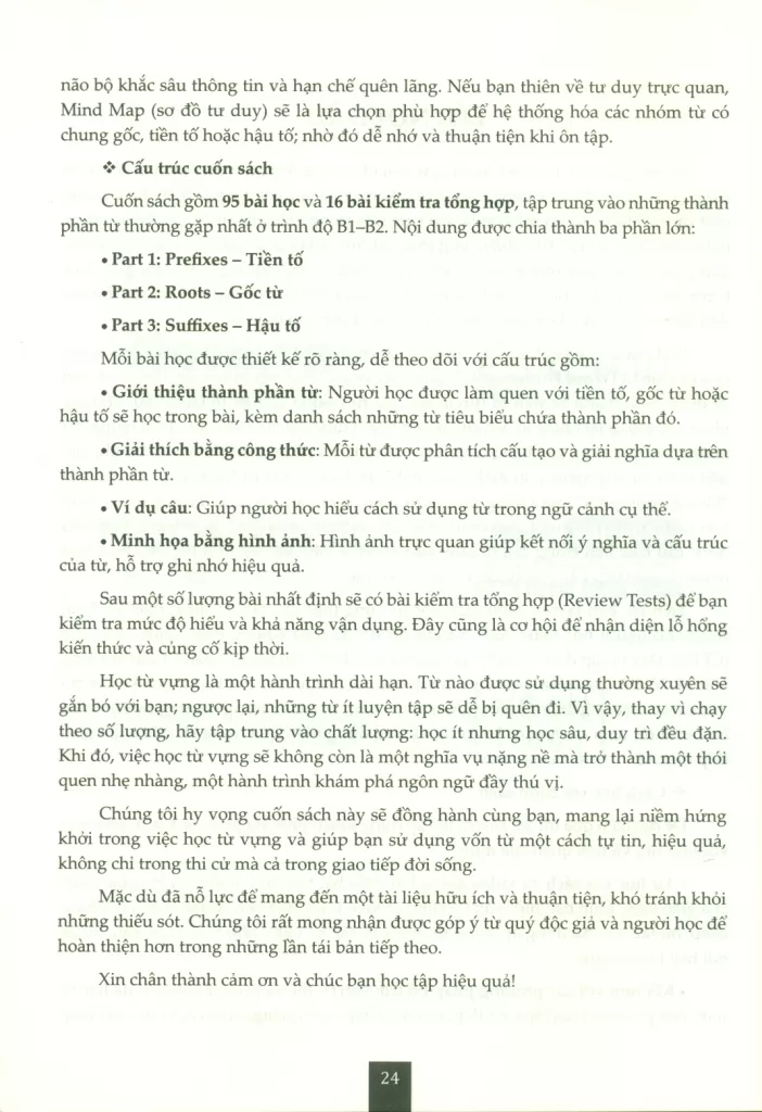 TỰ HỌC TỪ VỰNG TIẾNG ANH - WORD FORMATION