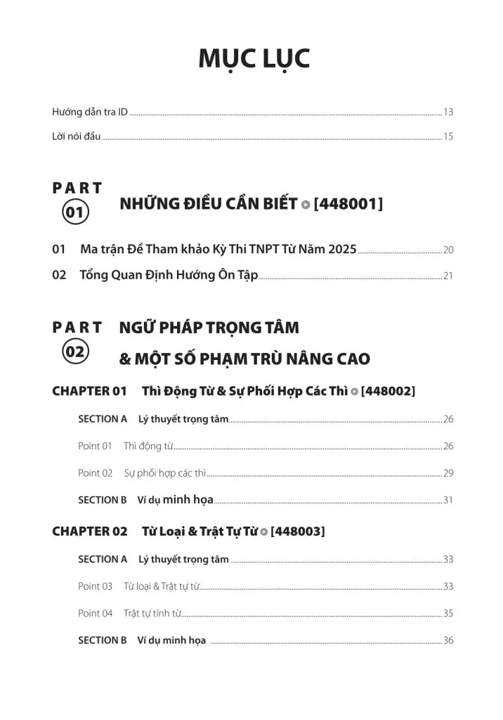 CẤP TỐC TỐT NGHIỆP PHỔ THÔNG MÔN TIẾNG ANH (Hệ thống ngữ pháp trọng tâm và một số phạm trù nâng cao; Thực hành 3 dạng theo Đề minh họa 2025: Đọc hiểu - Đọc điền - Sắp xếp câu...)