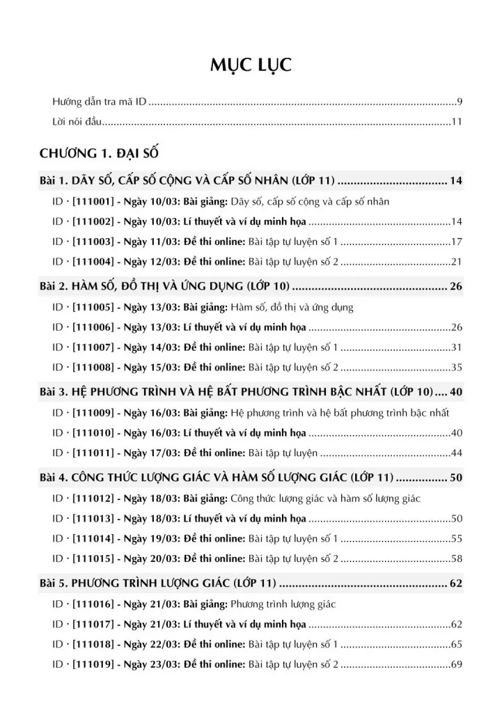 CẤP TỐC TỐT NGHIỆP PHỔ THÔNG MÔN TOÁN HỌC (Hệ thống kiến thức đầy đủ theo chương trình SGK mới - 100% bài tập có lời giải chi tiết)