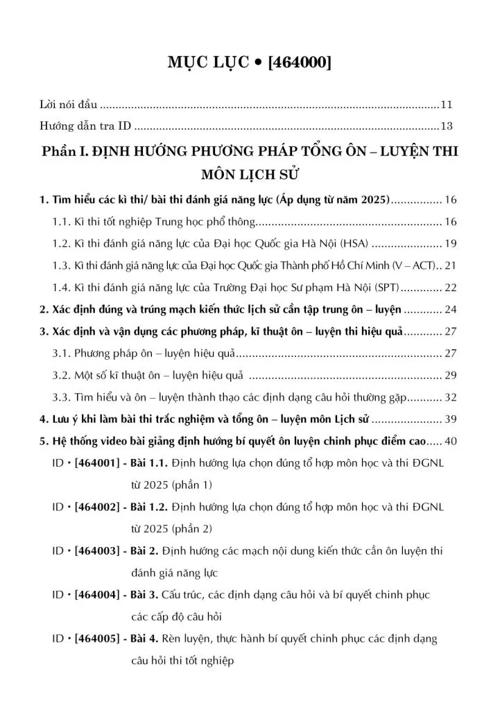 TỔNG ÔN LUYỆN THI MÔN LỊCH SỬ - TẬP 2 (Áp dụng từ năm 2025 - Kèm theo đề cương, hệ thống câu hỏi ôn - luyện bám sát Chương trình GDPT môn Lịch sử 2022)