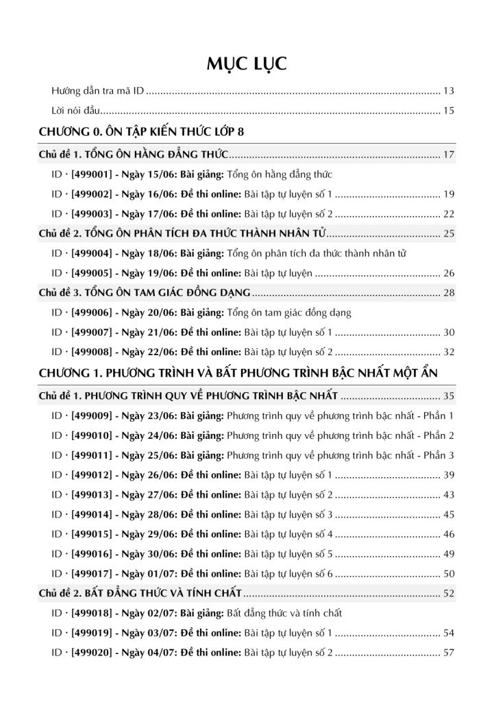 TỔNG ÔN TOÁN LỚP 9 - Tập 1 (Theo Chương trình SGK mới)