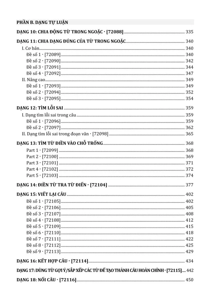 TỔNG ÔN NGỮ PHÁP TIẾNG ANH - TẬP 2