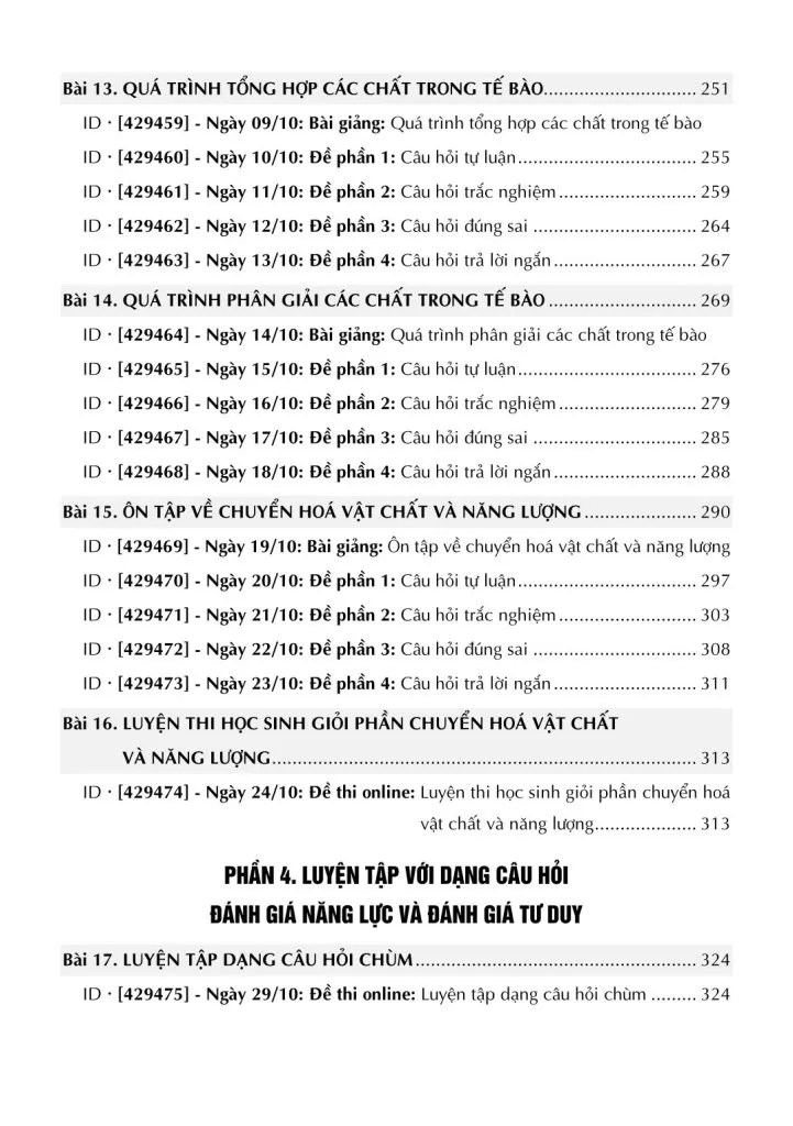 TỰ HỌC SINH HỌC LỚP 10 - TẬP 1 (Tài liệu dùng để bồi dưỡng học sinh giỏi - Sử dụng cho các bộ SGK hiện hành)