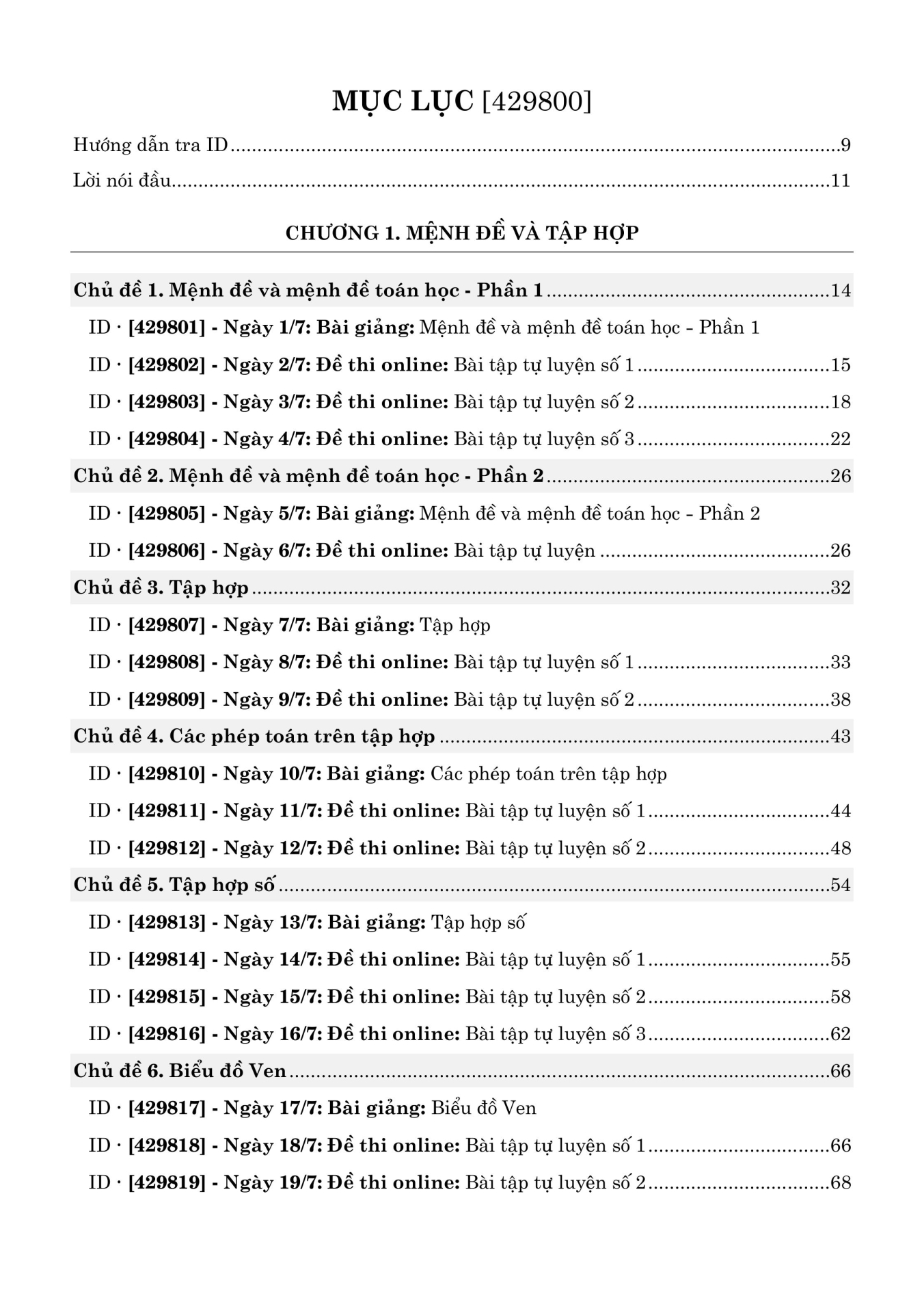 TỰ HỌC TOÁN LỚP 10 - TẬP 1 (Tái bản bổ sung đầy đủ các dạng thức câu hỏi mới của Bộ GD&ĐT - Dùng chung cho các bộ SGK hiện hành)