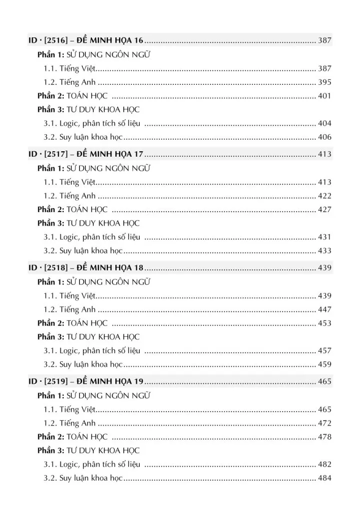 HCM - VACT 25 ĐỀ LUYỆN THI ĐÁNH GIÁ NĂNG LỰC THEO CẤU TRÚC ĐỀ CỦA ĐẠI HỌC QUỐC GIA TP. HỒ CHÍ MINH