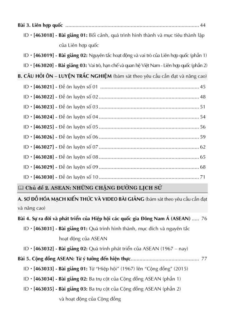 TỔNG ÔN LUYỆN THI MÔN LỊCH SỬ - TẬP 1 (Áp dụng từ năm 2025 - Kèm theo đề cương, hệ thống câu hỏi ôn - luyện bám sát Chương trình GDPT môn Lịch sử 2022)