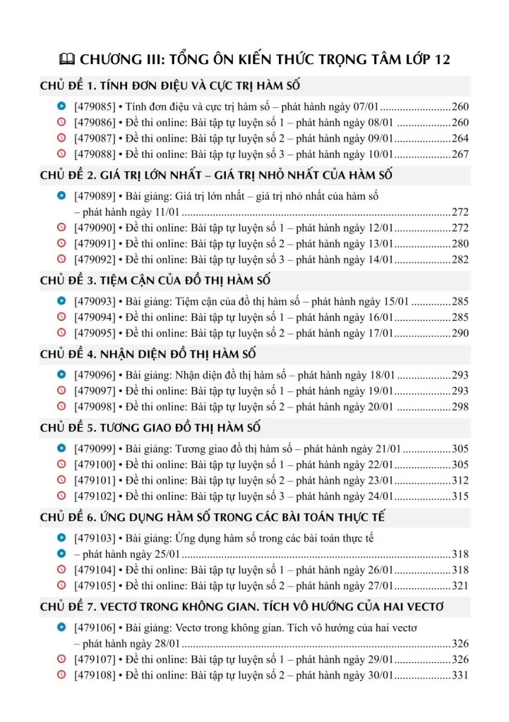 HCM - VACT Luyện thi Đánh giá năng lực theo cấu trúc đề của Đại học Quốc gia TP. HCM - TỔNG ÔN PHẦN TOÁN HỌC