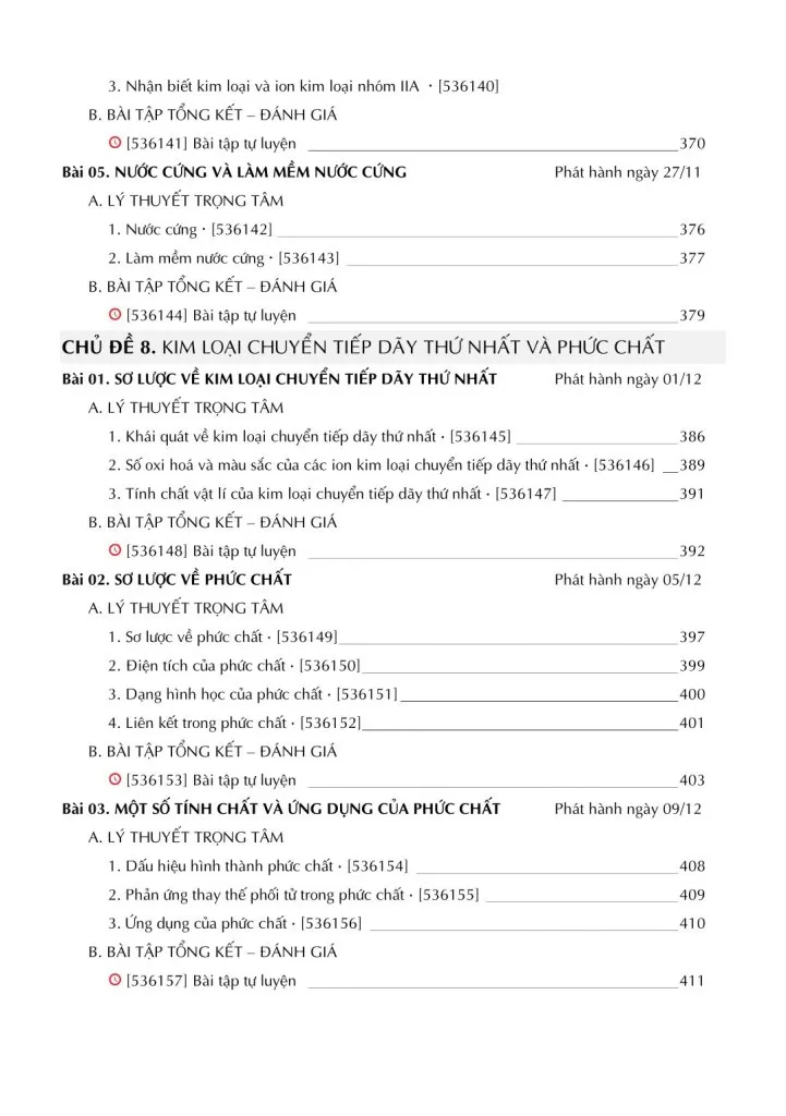 NỀN TẢNG HÓA HỌC (Hệ thống kiến thức nền tảng các chủ đề lí thuyết Hóa học 12; Bài tập có lời giải chi tiết)