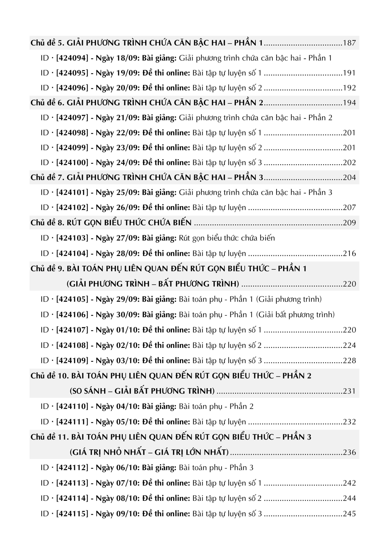 TỔNG ÔN TOÁN LỚP 9 - Tập 1 (Theo Chương trình SGK mới)