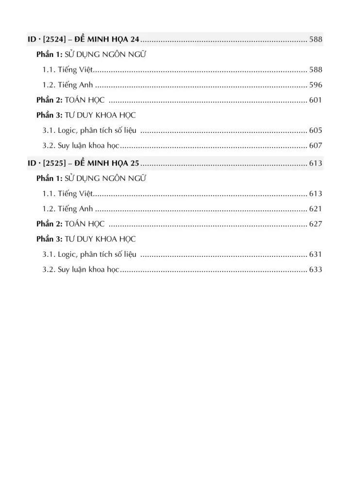 HCM - VACT 25 ĐỀ LUYỆN THI ĐÁNH GIÁ NĂNG LỰC THEO CẤU TRÚC ĐỀ CỦA ĐẠI HỌC QUỐC GIA TP. HỒ CHÍ MINH