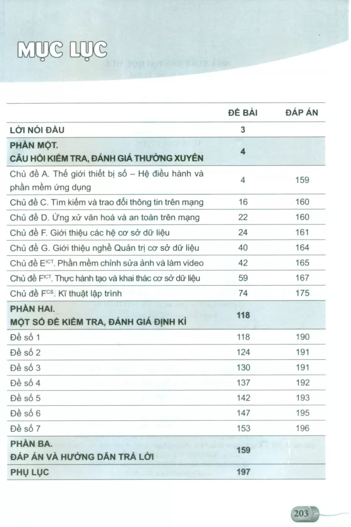 LUYỆN TẬP KIỂM TRA, ĐÁNH GIÁ THƯỜNG XUYÊN VÀ ĐỊNH KÌ TIN HỌC LỚP 11 (Theo Chương trình GDPT 2018)