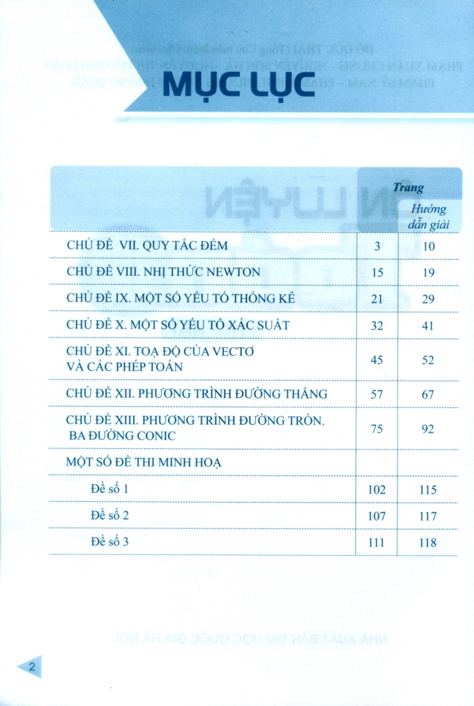 ÔN LUYỆN TOÁN LỚP 10 - TẬP 2 (Cánh Diều)