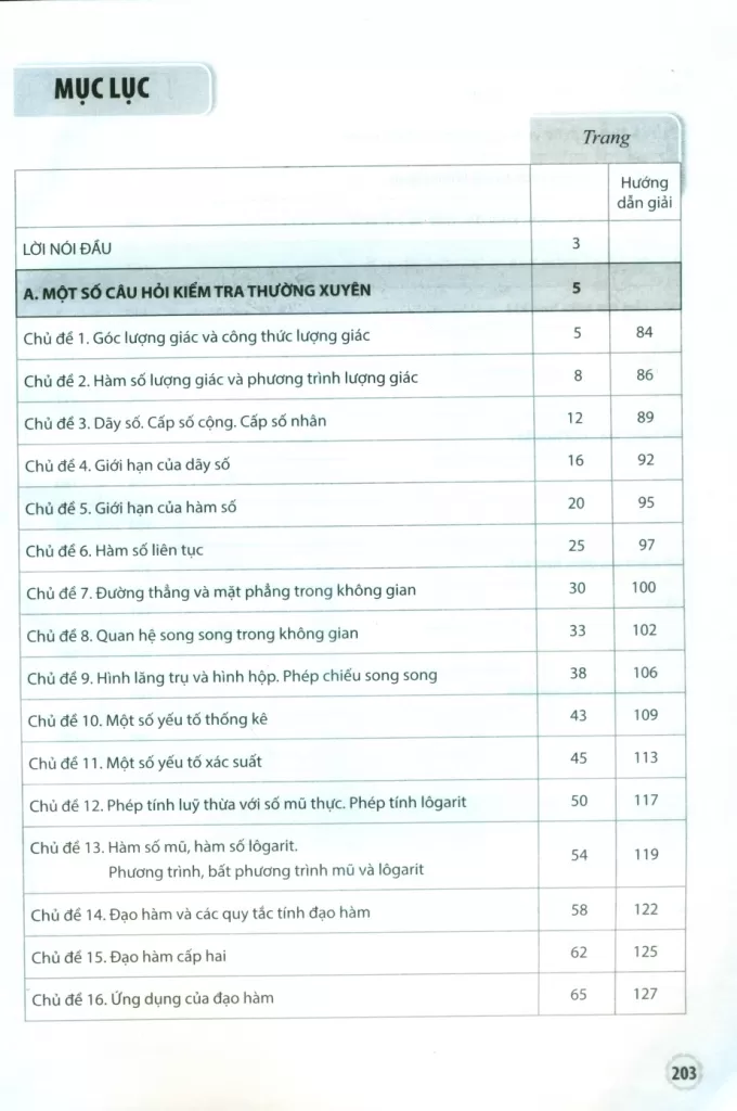 LUYỆN TẬP KIỂM TRA, ĐÁNH GIÁ THƯỜNG XUYÊN VÀ ĐỊNH KÌ TOÁN LỚP 11 (Theo Chương trình GDPT 2018)