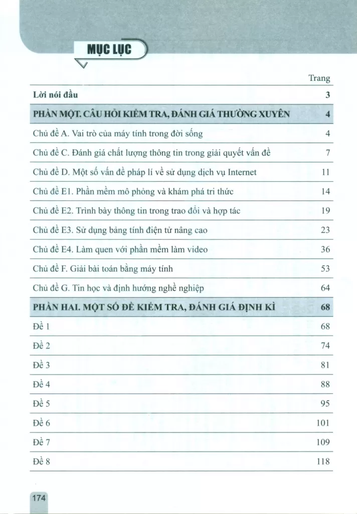 LUYỆN TẬP KIỂM TRA, ĐÁNH GIÁ THƯỜNG XUYÊN VÀ ĐỊNH KÌ TIN HỌC LỚP 9 (Theo Chương trình GDPT 2018)
