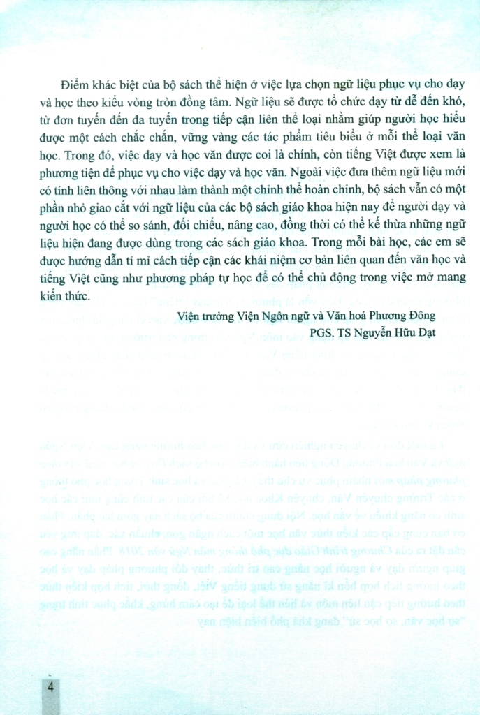 DẠY VÀ HỌC NGỮ VĂN THEO PHƯƠNG PHÁP MỚI LỚP 10 - TẬP 1 (Theo chương trình GDPT môn Ngữ văn 2018)